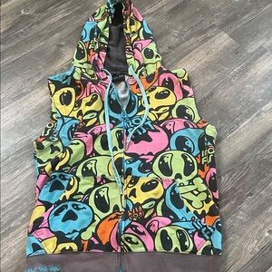 Iron Fist Multicolor Skull Hoodie
